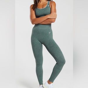 Gymshark sets, only worn a few times! L bottoms, M sports bra! Asking $50 a set!